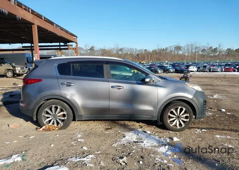 2017 Kia Sportage Ex z USA, uszkodzony, nr VIN KNDPN3AC9H7212621